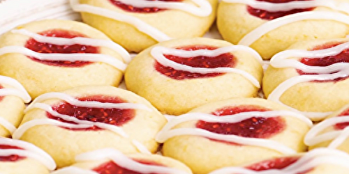 Biscuits à la confiture : sucrée !