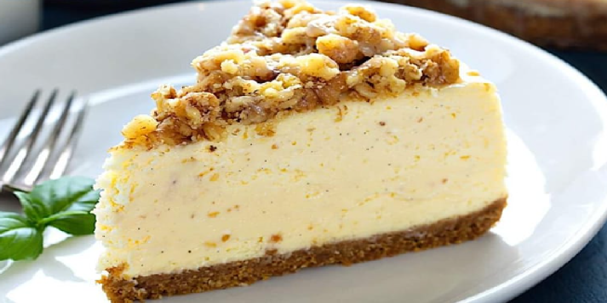 Cheesecake aux noix : un délicieux