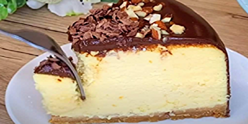Gâteau au fromage au chocolat : dessert !