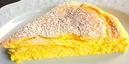 Gâteau moelleux au yaourt et au citron