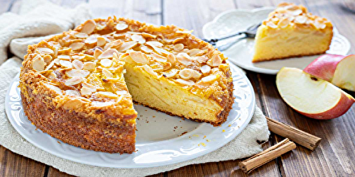 Gâteux aux pommes moelleuse et gourmande :  très facile à réaliser !