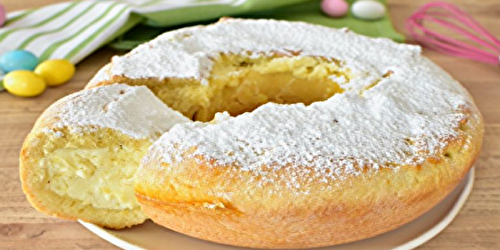 Couronne moelleuse à la ricotta – Facile