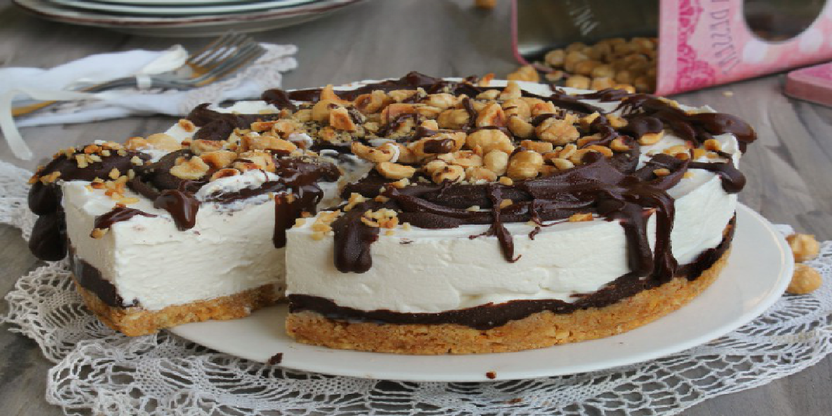 Gâteau coeur de croissant à la crème, sans cuisson