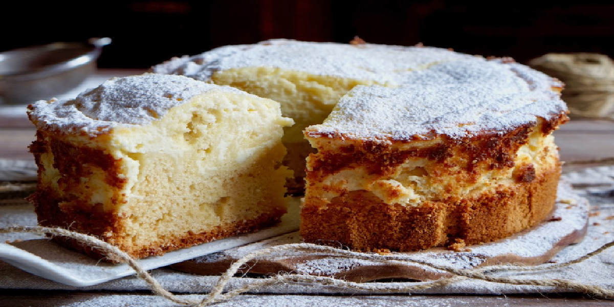 Gâteau moelleux au cœur de ricotta