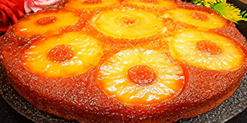 Gâteau Renversé à l’Ananas