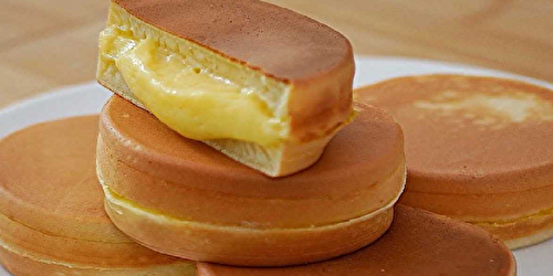 Pancakes Gourmands Fourrés à la Crème Anglaise : Un Délice