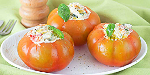 Tomates Farcies aux Légumes et Ricotta : Savoureux !