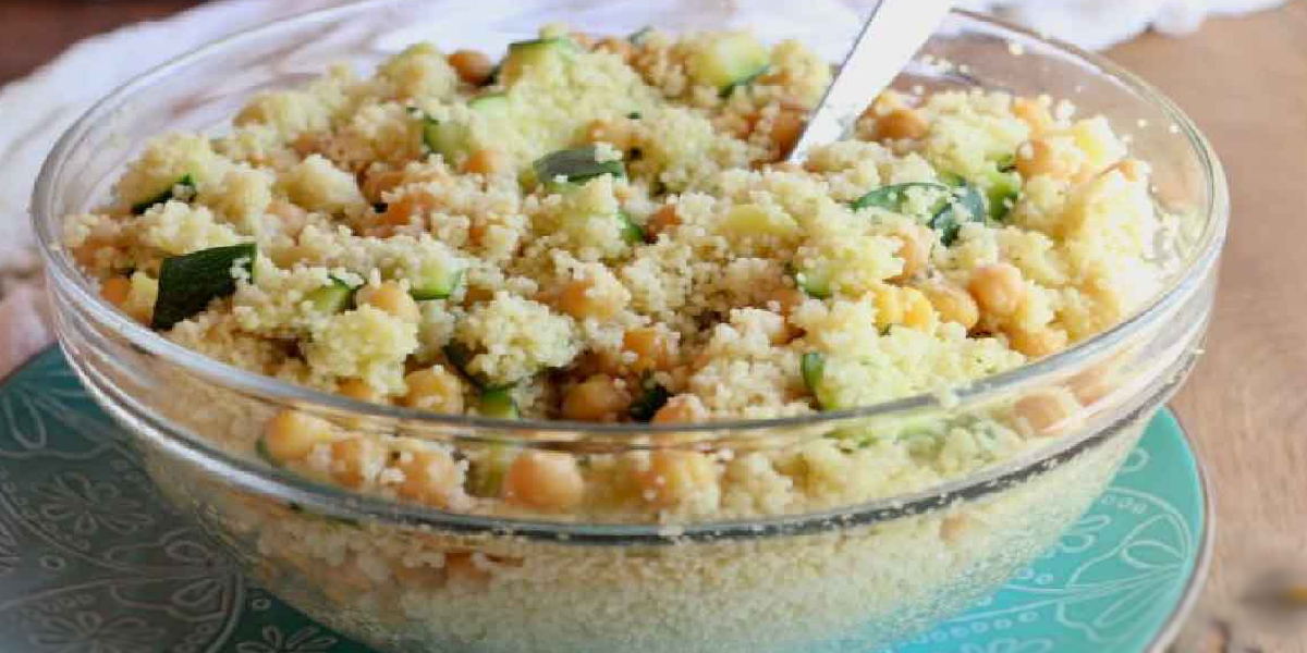 Couscous aux Pois Chiches et Courgettes : Un Régal Sain !