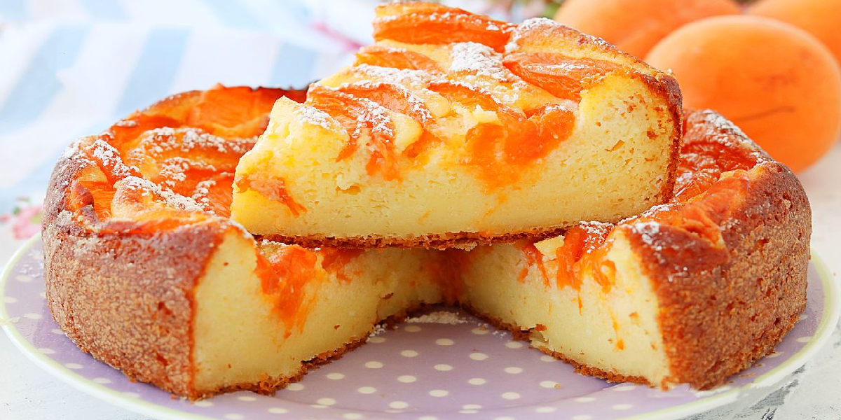Gâteau à la ricotta et à l’abricot sans farine : Un délice moelleux !