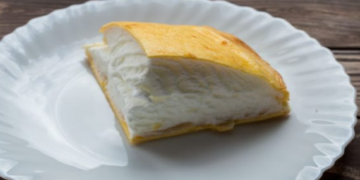 Gâteau japonais aux 3 ingrédients sans besoin de four