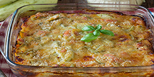 Gratin de Courgettes au Jambon et Fromage