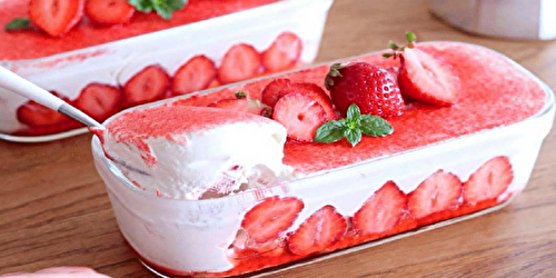 Tiramisu aux Fraises et Mascarpone