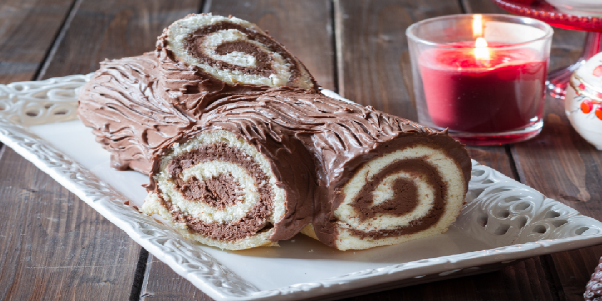 Bûche de Noël à la Ganache au Chocolat : ultra moelleuse !