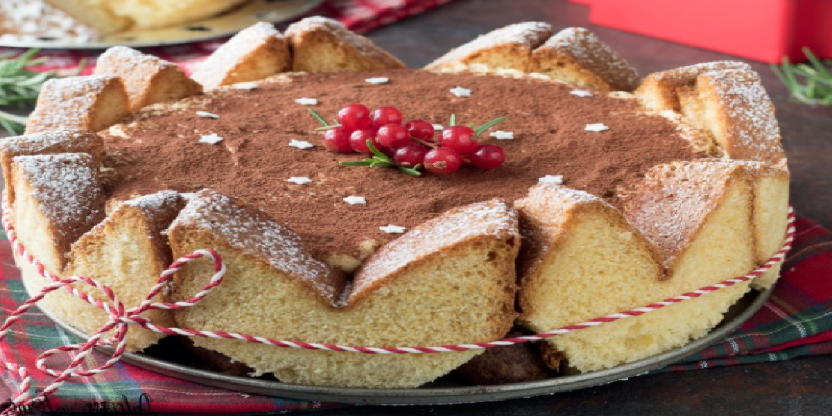 Charlotte pandoro au tiramisu