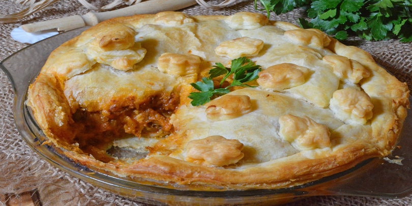 Tourte à la Viande Hachée et au Fromage : Unique !