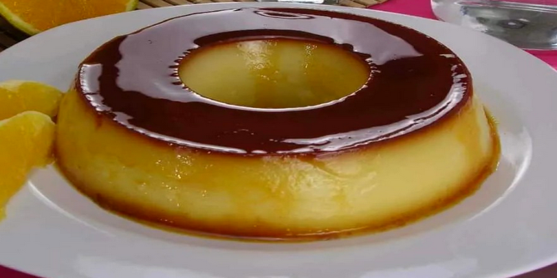 Dessert Flan à l’Orange : Gourmand