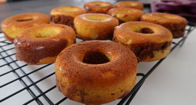 Donuts Marbrés : Gourmand