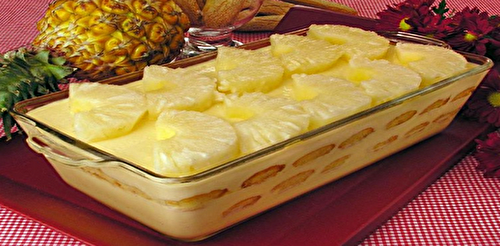 Dessert à l’Ananas : Crémeux et Rafraîchissant