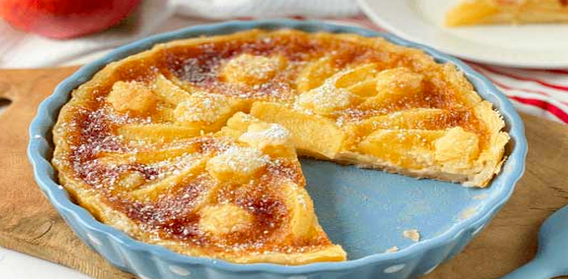 Une Tarte aux Pommes et Fromage Blanc : Transition Gourmande