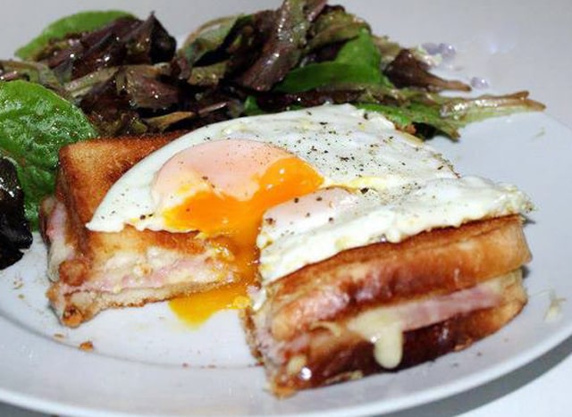 Croque Madame Léger et Rapide