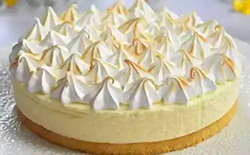 Gâteau nuage au citron meringué