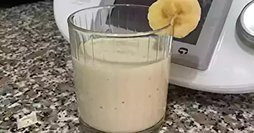 Milkshake banane thermomix