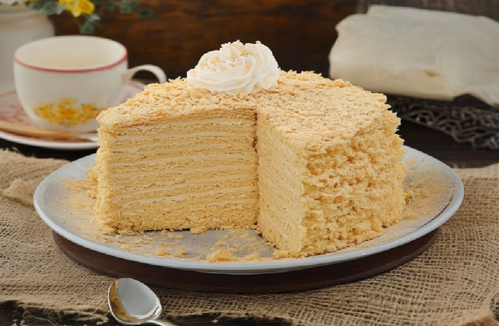 Gâteau Napoléon Sans Cuisson