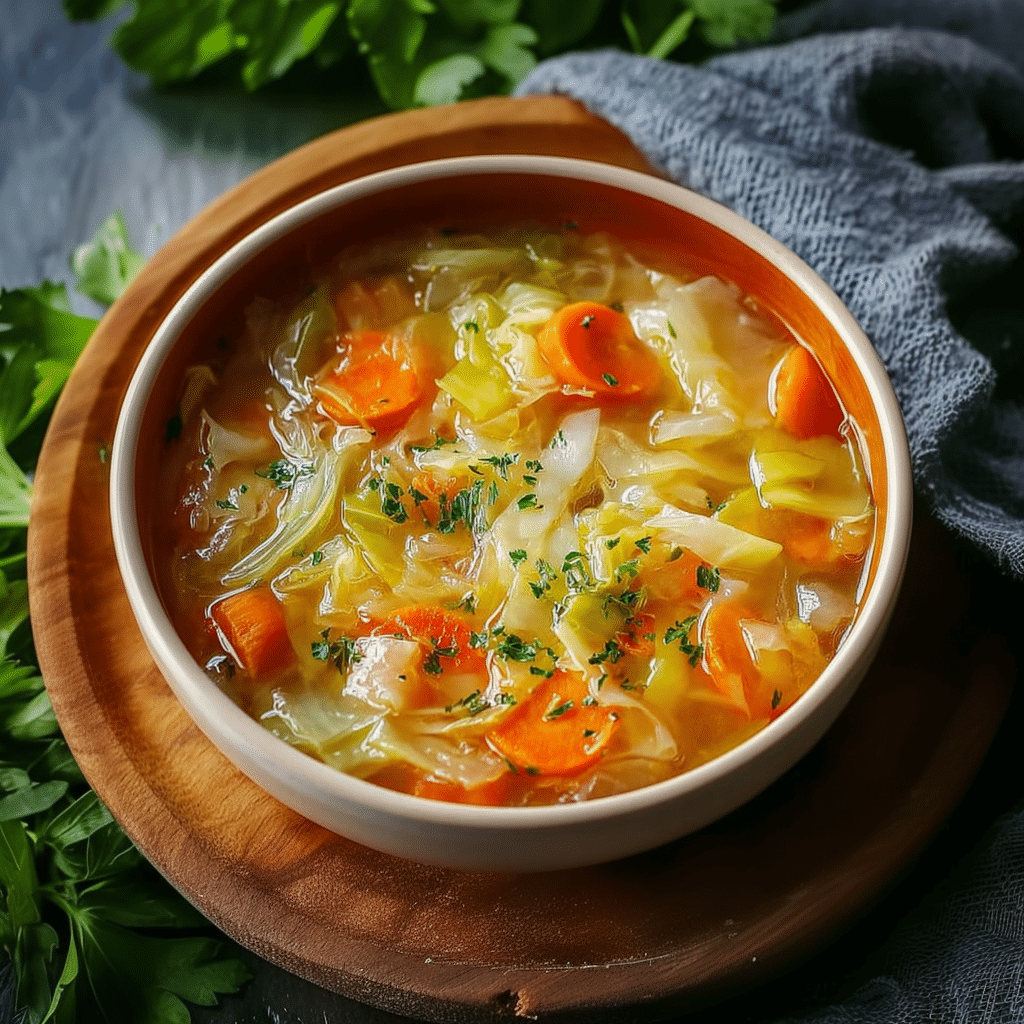 La soupe brûle-graisses au chou qui fait du bien au corps au Thermomix