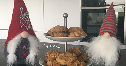 Cookies croquants au coeur moelleux 