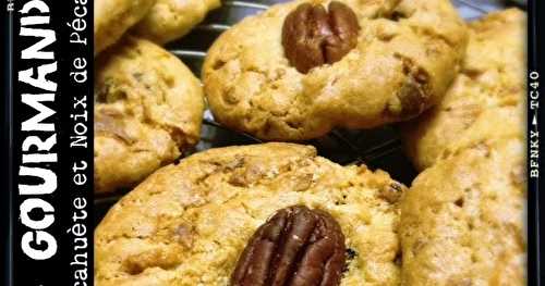 Cookies Gourmands au Beurre de Cacahuète et Noix de Pécan !