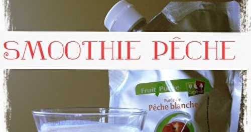 Smoothie à la pêche 