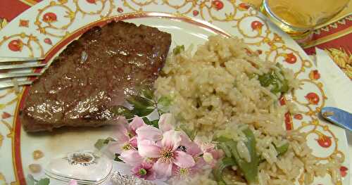 Arroz de Ervilhas Frescas  / Riz aux Pois Frais