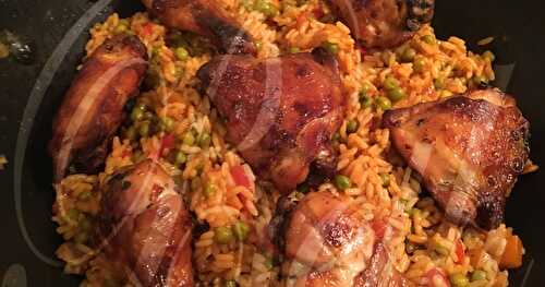 Arroz de Frango - Cozinha Algeriana /  Riz au Poulet - Cuisine Algérienne