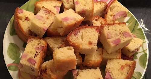 Cake aux lardons / Cake ao Bacon