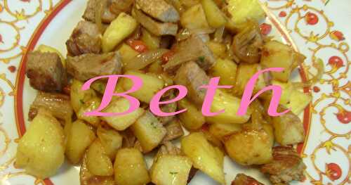 Carne de Porco com Ananas / Viande de porc à l'ananas