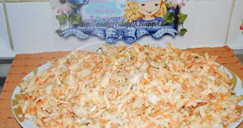 Coleslaw au Poulet / Coleslaw de Frango