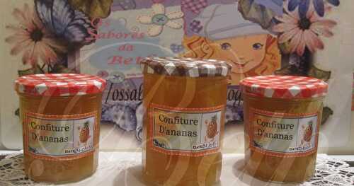 Confiture D'Ananas / Doce de Ananas