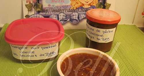 Confiture de Pêche au Caramel / Compota de Pêssego com Caramelo