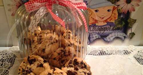 Cookies Pépites de Chocolate / Cookies aux Pépites de Chocolat