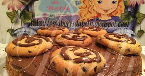 Gâteau aux Cookies / Bolo de Cookies