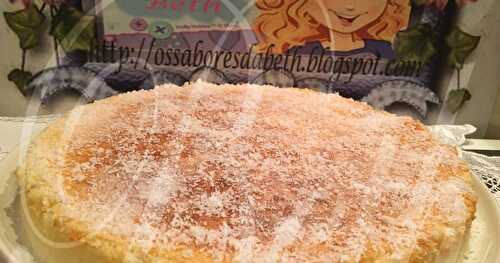 Metade Bolo Metade Flan de Coco / Mi Gâteau Mi Flan à la Noix de Coco