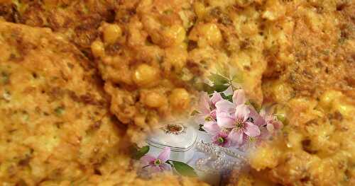 Pataniscas de Arroz e Milho  /  Pataniscas (omelette) de Riz et Maîs