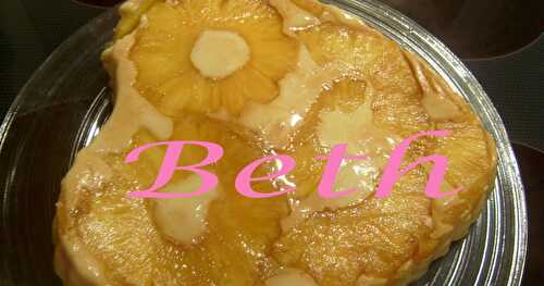 Pudding d'Ananas et Biscuits  / Pudim de Ananas e Biscoitos