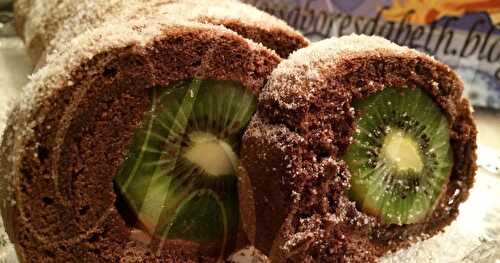 Rouleau Choco - Kiwi / Torta Choco - Kiwi