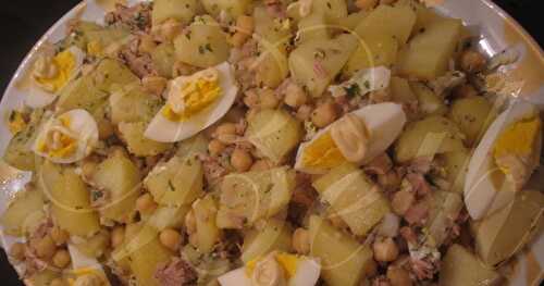 Salade de Pommes de Terres et Thon / Salada de Batas e Atum