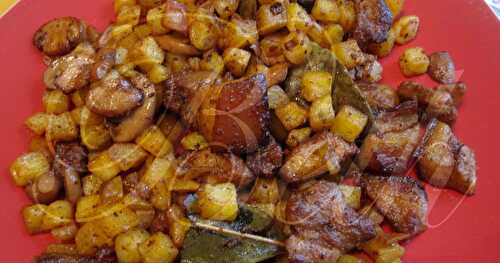 Sauté de Porc à la Portugaise / Carne de Porco à Portuguesa