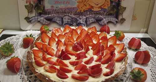 Tarte aux Fraises et Mascarpone / Tarte de Morangos e Mascarpone