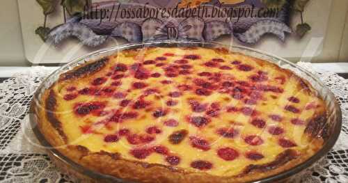 Tarte de Limão e Framboesas / Tarte au Citron et Framboises