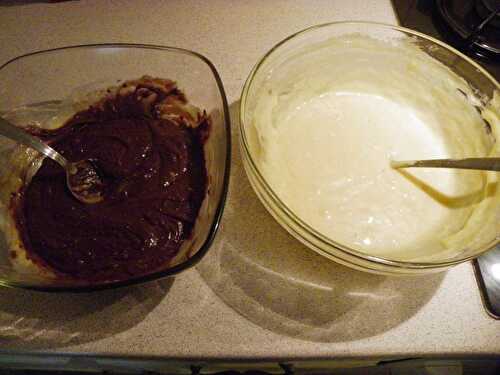 Cake marbre chocolat vanille - Les Sucrés Salés de Lorie