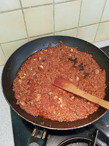 Calzone bolognaise